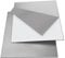 KANABI 2PCS 304 Placa de acero inoxidable 15cm x 15cm, Espesor 0.8mm, 304 Cuadrado Láminas de acero inoxidable para DIY modelo de artesanía bricolaje repara el corte de perforación de agujeros
