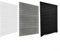 Store brise-vue pliable portable facile à personnaliser et à installer sur n'importe quelle fenêtre (Noir)