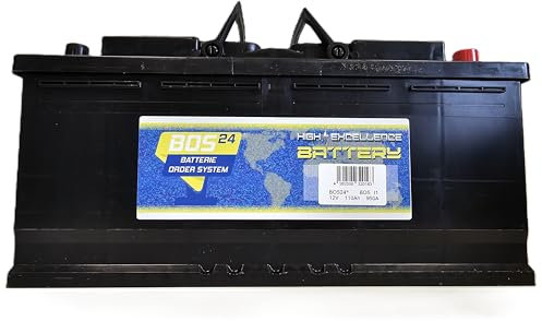 BOS24® BOS_I1 Starterbatterie 12V 110 AH 830A Optimum Perfomance
