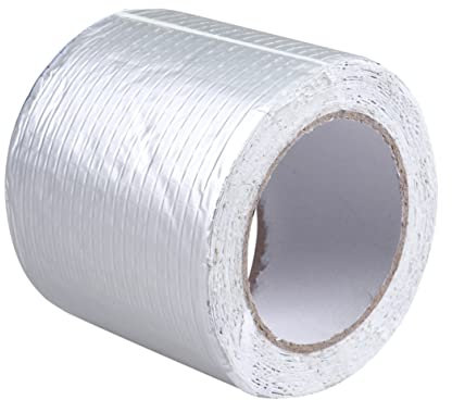 TOPBATHY Butyl Rubber Tape Roof Sill Repair for Pipe Lagging Polythene Paddling Pool