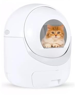 Automatic Cat Litter Box - Smart Toilet for Large Cats, Self-Cleaning Shovel Machine, Non-Sticky Anti-Leakage Design