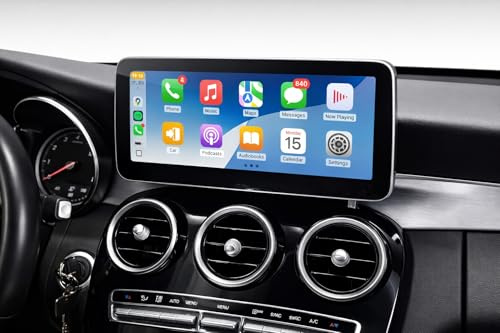 Gabitech Für Mercedes Benz C W205, GLC X253, V W447, V W639, X. Qualcomm Snapdragon 12.3 Zoll Android 14 Autoradio GPS Navi Drahtlos Carplay und Android Auto. Touchscreen