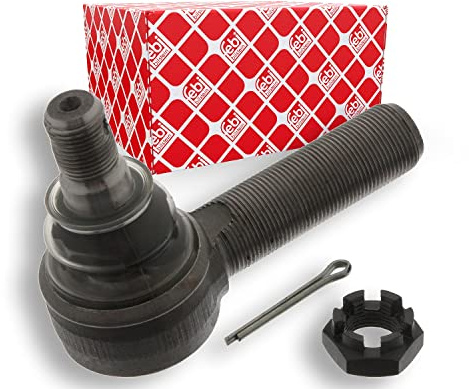 febi bilstein 03132 Spur- / Lenkstangenendstück mit Kronenmutter und Splint, 1 Stück