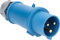 as - Schwabe Prise as - Schwabe CEE, prise extérieure 230V/32A avec connexions vissées, idéale pour une utilisation en extérieur, IP44, Fabriqué en Allemagne, bleu I 6059