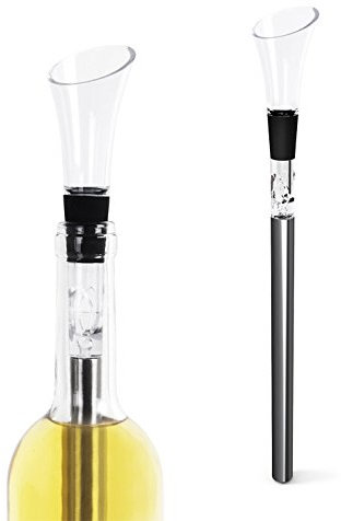 Balvi Enfriador vino L´Hedoniste Color transparente Enfriador botellas de vino Varilla Antigoteo Uten