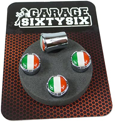 Garage-SixtySix Ventilkappen Italien Modell Milwaukee Chrom