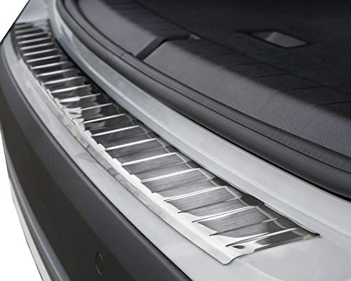 AZUGA Ladekantenschutz aus Edelstahl mit 3D Abkantung passend für BMW X1 (F48) ab 10/2015 (nicht für M-Paket) AZ29000026 Stoßstangenschutz