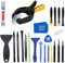 MMOBIEL Kit 24 in 1 professionale pinzette e cacciaviti di riparazione ventosa per tablet e smartphone compatibili