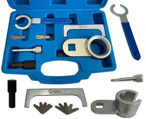 AMD TOOLS Herramienta de ajuste del motor correa dentada para VW T4 Crafter LT 2.5 TDI 2.4 D de bloqueo