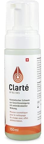 Clarte reine Haut - reinigt, desinfiziert gegen Pickel, Bakterien & Talg (150ml Clarté Hautreinigung)