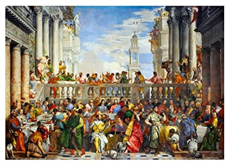 Bluebird Puzzle - The Wedding of Cana, Paul Veronese - 1000 Teile - (60011)