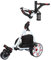Caddymatic V2 Electric Golf Trolley/Cart With 18 Hole Standard battery With Auto-Distance Functionality White