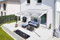 Gutta Terrassendach Premium | Tiefe 3060 mm | Weiß | Verschiedene Größen & Eindeckungen (Acryl Stegplatten 16 mm klar, 6110 x 3060 mm)