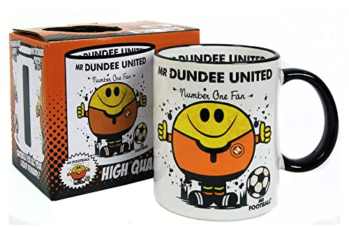 Kapow Gifts Mr Dundee United Mug - Gift Merchandise for Football Fan, Ceramic, 250ml