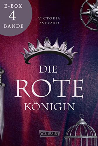 Die rote Königin: Im Kampf um ein freies Leben und die Liebe – Band 1-4 der romantischen Fantasy-Serie im Sammelband! (Die Farben des Blutes): Für Fans der »Luna-Chroniken« und von »Game of Thrones«