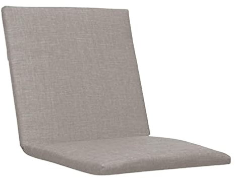 KETTtex EXKLUSIV Auflage Niederlehner Taupe I Gartenstuhl Polster 103x50x4cm I KTH2 Sitzauflage weich & hautfreundlich I robuste Stuhlauflage atmungsaktiv I pflegeleichtes Sitzkissen I Dessin 8866
