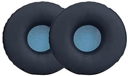 kwmobile Ear Pads Compatible with Sony WH-XB700 Earpads - 2x Replacement for Headphones - Dark Blue