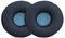 kwmobile 2x Cuscinetto Cuffie Compatibile con Sony WH-XB700 Pad - Cuscinetti Ricambio Cuffie Over Ear Simil Pelle - blu scuro