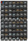 KADAX Werkstattwandregal, 58x78cm Lagersystem aus robustem Kunststoff, UV-Resistentes Werkstattregal, Erweiterbare Wandplatten, Schüttenregal für Garage (Schwarz, 70 TLG.)