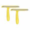 Pet Hair Remover with Plastic Handle Reusable Portable Cat & Dog Hair Remover Easy Clean Carpet Scraper Hair Removal Brush Tool Animal Fur Lint Remover Sofa Clothes Furniture Rugs Bedding (Pack of 2)