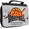 Kulturbeutel mit Namen und Motiv mit Basketball | Kulturtasche mit Hobby personalisiert