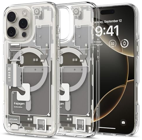 Spigen Ultra Hybrid Zero One MagFit Case for iPhone 16 Pro [MagSafe Compatible] [Military-Grade Drop Protection]