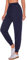 Terecey Pantaloni Sportivi Donna Pantalone Tuta Cotone Estivi Pantaloni Jogger Leggeri Traspirante con Tasca con Cerniera e Coulisse per Yoga Palestra Trekking, Blu Marino XXL
