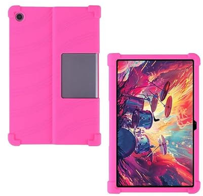 ORANXIN Funda para Lenovo Tab Plus 2024 / para Lenovo Xiaoxin Pad Studio Tablet 11.5 Pulgada Silicona Ajustable Soporte Cáscara de Goma Protector Fundas Blandas