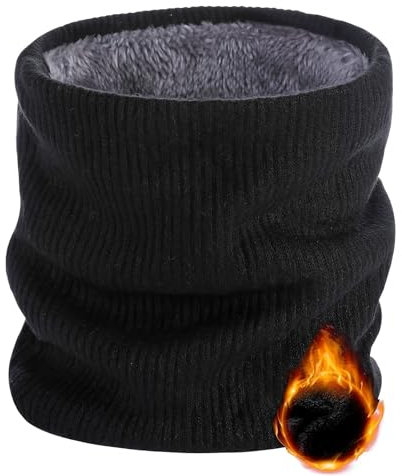 MOAZIFI Herren Damen Loop Winterschal Warme Gesichtsmaske, Dick Fleece Schlauchschal Herren, Halstuch Herren, Loop Schal Herren, Halswärmer Herren, Für Outdoor Motorrad Fahrrad Indoor Aktivitäten 