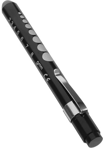 NAMOARLY Led Pen Light Für Ärzte Und Pflegepersonal Kompakte Staubdichte Medizinische Stiftlampe Mit Hellem Weißem Led-licht Robustes Design Für Pupillen Ohrenuntersuchungen Batterielos Sch
