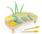 Bigjigs Toys Jungle Music Bench - All in 1 Holz Musikset für Kleinkinder & Kinder, Percussion Sets, Instrumente & Zubehör, Kindergeschenke, Alter 3+ Jahre