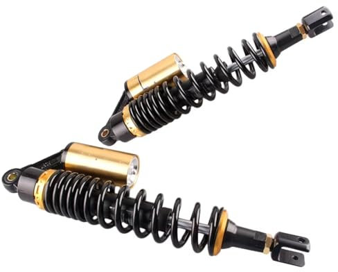 Motorrad Stoßdämpfer Hinten Universal 415MM 400MM Hinten Air Stoßdämpfer Gabelkopf Quad Go Kart Motorrad Stoßdämpfer