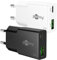 Goobay USB-C™ PD GaN Dual-Schnellladegerät Nano 35W Weiß, Netzteil mit 2 Anschlüssen, Kompaktes Ladegerät für Handy, Tablet, Kamera, Power Delivery, Reiseadapter, 75334