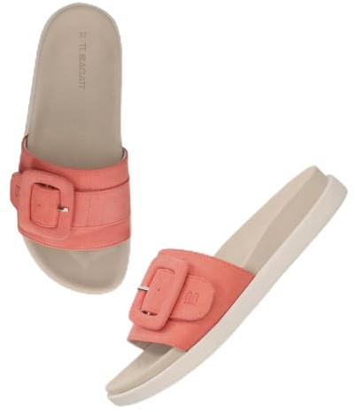 BAGATT Becca Women's Sandals, Light Red, light red, 6 UK