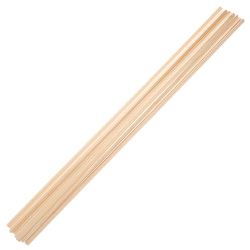 Anneome Modanature in Legno per Finestre 10 Pezzi, Listelli Triangolari Isosceli da 50cm, Resistenti e Sicuri, per Decorazioni Minimaliste e Cornici per Schermi