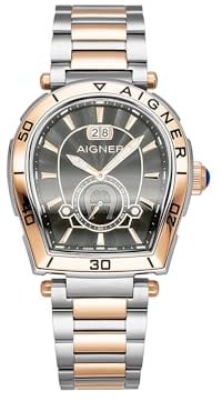 Aigner Herren Uhr Trapani Edelstahl Bicolor AGW.262006