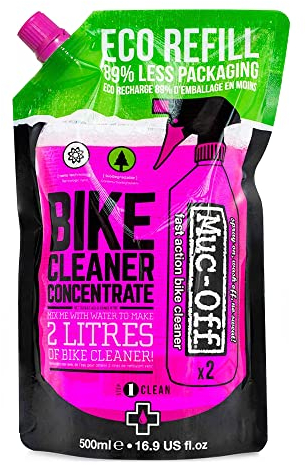 Muc-Off Unisex-Adult Beutel Nano Gel, Pink, 500 ml