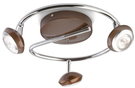 Philips myLiving Sepia LED Spotlight Bar 3 Light IP20 Warm White 15000 Hours Brown