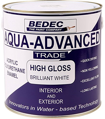 Bedec 1 Litre Aqua Advanced Gloss - Brilliant White