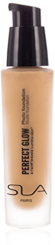 SLA Photo Foundation Perfect Glow, Flüssig, Makeup, Foundation, 11 cm x 5.5 cm x 5.5 cm, Golden Tan