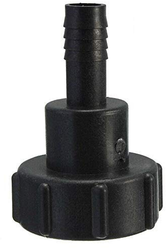 Funitric 1000L IBC Water Tote Tank Adaptor Hose Tail Fitting Tool Coarse Thread 3/4 (19mm)