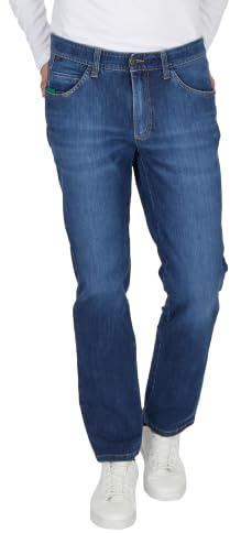 Club of Comfort - Herren Hose Henry 7054 - blau (gewaschen) Größe: 38/34