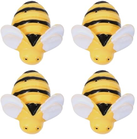 Uonlytech 20 Stück Bienen Kühlschrank Magnete Bunte Whiteboard Biene Magnet für Büro Whiteboard Kühlschrank Trocken Löschen Board