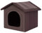 Hundehütte Hundehöhle Hundebett Hundehaus Katzenhöhle mittle M - 44x38 cm Dunkelbraun