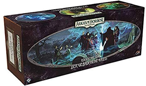 Fantasy Flight Games, Arkham Horror: LCG – Rückkehr zu: Der gebrochene Kreis, Erweiterung, Expertenspiel, Kartenspiel, 1-4 Spieler, Ab 14+ Jahren, 45+ Minuten, Deutsch
