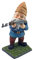 Gartenzwerg Statue, frecher Gartenzwerg, lustiger Harz, Armee, Kampfwichtel, Kobold, für Terrasse, Hof, Rasen, Ornamente für drinnen und draußen, Heim, Garten, Dekorationen