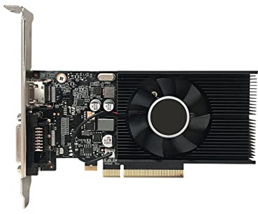 RKRLJX Scheda grafica Fit for Yeston GT1030 GPU 4G 64Bit DDR4 1152-1380Mhz 14Nm DVI-D Scheda video compatibile con HDMI