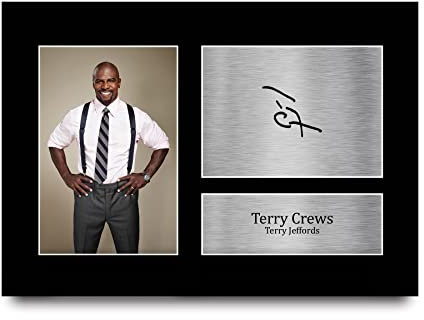 HWC Trading A4 Terry Crews Brooklyn Nine-Nine Geschenke Gedrucktes Signiertes Autogramm Foto für Fans von Fernsehshows