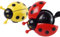 Luoyuanjia 2 PCS Campanello per bicicletta carino campanello per bicicletta bambini anello animale coccinella forma bambino bici campana coccinella campana accessori bici per bambini divertimento