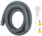 Bilge Pump Installation Kit Bilge Pump Hose Marine Bilge Pump Plumbing Kit Bilge Pump Pipe with Hose Clamps Thru Hull for Boats Yachts RVs 3/4 inch Grey 19mm